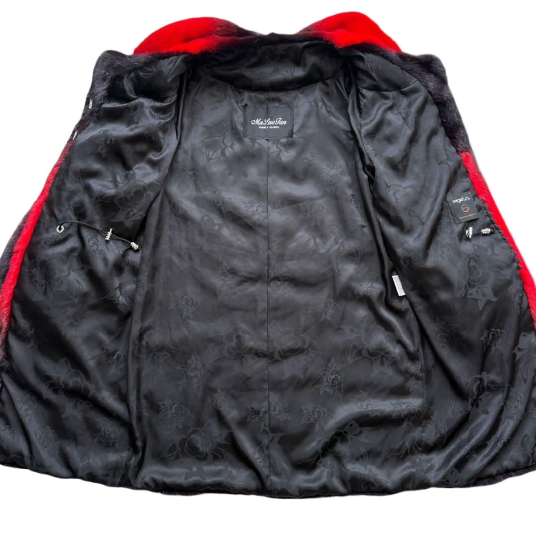 SAGA Portrait Collar Mink: Hakone Collection