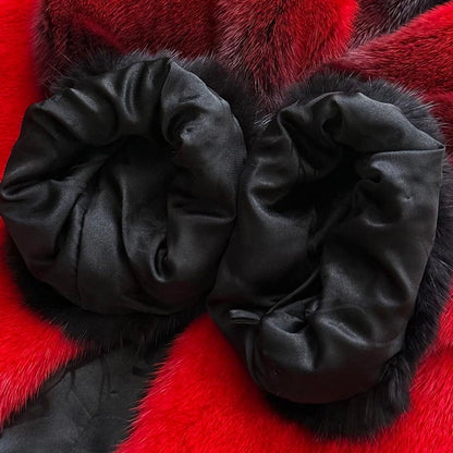 SAGA Portrait Collar Mink: Hakone Collection